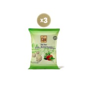 ÇİPO Zeytin ve Mevsim Yeşillikleri Çeşnili Pirinç Patlağı 60 g x 3 Paket (Glütensiz & Vegan)  