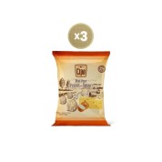 ÇİPO Peynir ve Soğan Aromalı Pirinç Patlağı 60 g x 3 Paket (Glütensiz & Vegan)