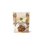 Badem ve Çikolatalı Yulaf & Karabuğday Granola 200 g (Glütensiz & Vegan)
