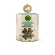 Kaya Tuzu Basmati Pirinç Patlağı 90g x 6 Paket (Glütensiz & Vegan)