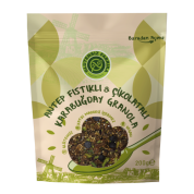 Glutensiz Fabrika Antep Fıstıklı ve Çikolatalı Yulaf & Karabuğday Granola 200 g (Glütensiz & Vegan)